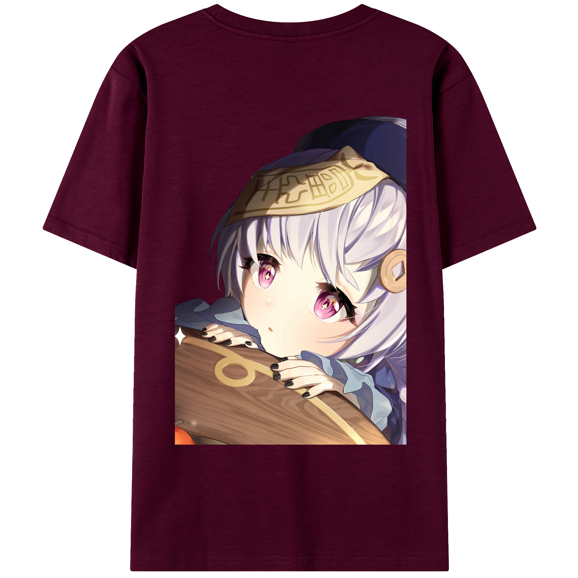 げんし神 七七 なな  genshin Nana レディース半袖Tシャツ(バックプリント)
